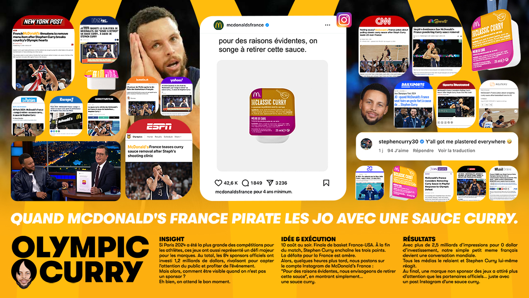 Olympic Curry — campagne McDonald’s
