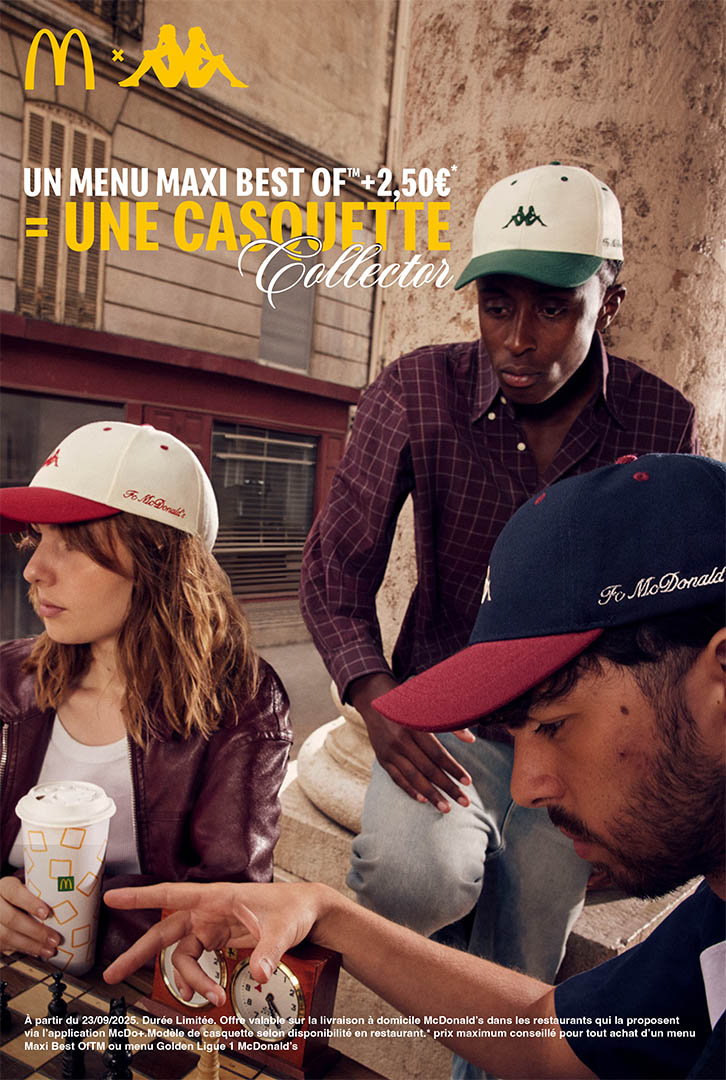 FC McDonald’s — campagne casquette