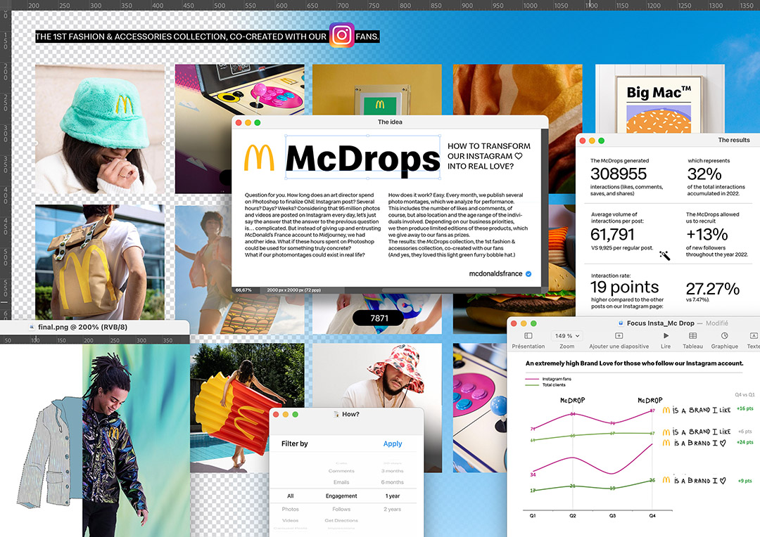 McDrop — campagne McDonald’s